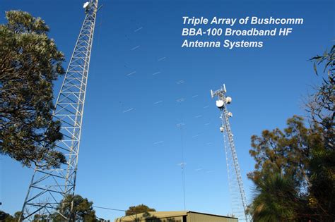 Broadband 3 Wire BBA Series HF Antennas Bushcomm HF Antenna Aerial