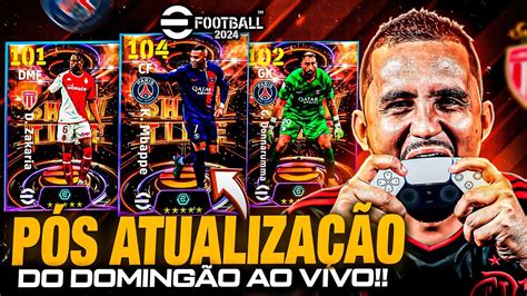 P S Atualiza O Do Domingo Ao Vivo Jogatina Na Liga Efootball E