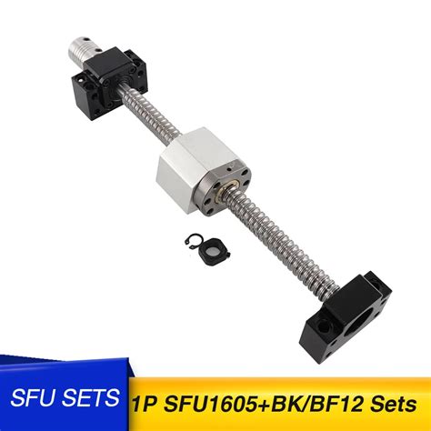 Sfu Rolled Ball Screw C With End Machined Ballnut Nut Housing