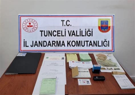 Tunceli de Kendilerini Askeri Personel Olarak Tanıtan Dolandırıcılar