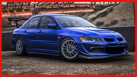 FH5 2006 Mitsubishi Lancer Evolution IX MR Customization Testing