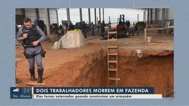 Bom Dia MT Dois trabalhadores morrem soterrados em obra de armazém em