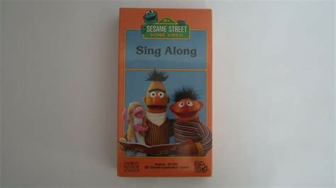 Sesame Street Sing Along Vhs