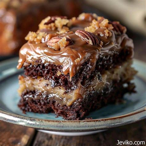 German Chocolate Poke Cake Artofit