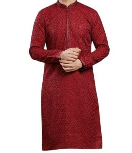 Men Full Sleeves Cotton Kurta At Rs 250 Piece Mumbai Id 27228139762