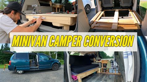 MINIVAN CAMPER CONVERSION DODGE GRAND CARAVAN STOW N' GO, 56% OFF