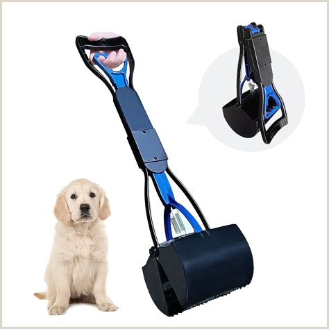 indiedouker Dog Pooper Scooper for Large Dogs with Large Capacity and ...