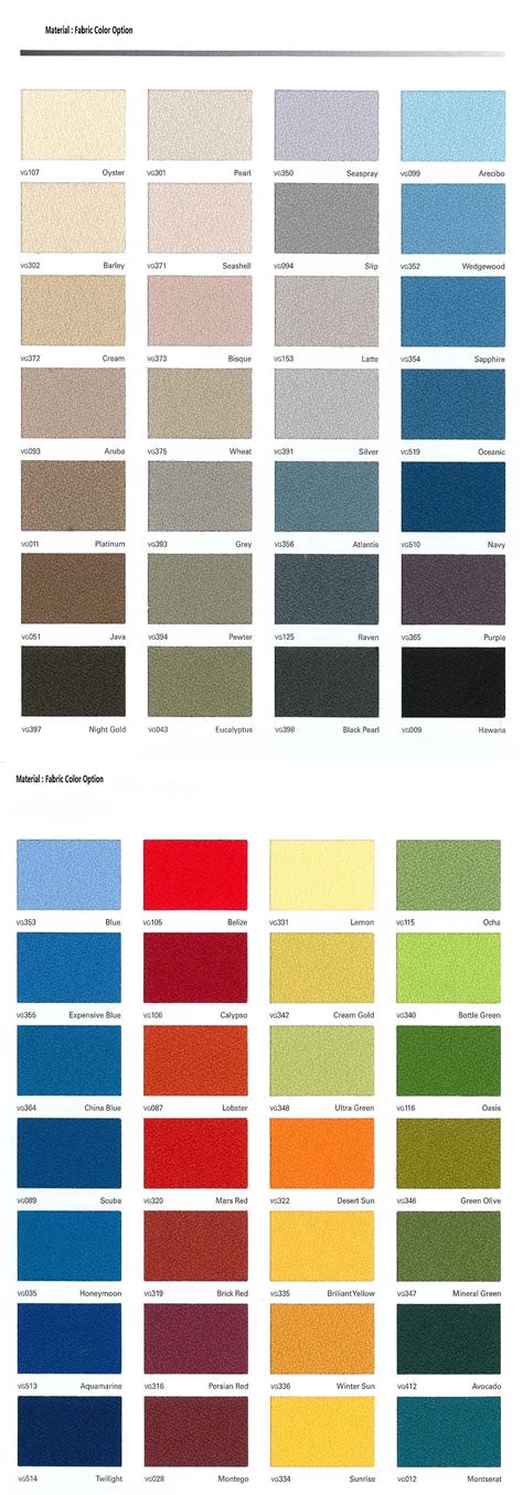 Fabric Color 1 Office Furnitures Malaysia