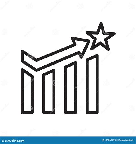Self Efficacy Line Icon Cartoon Vector 222343361