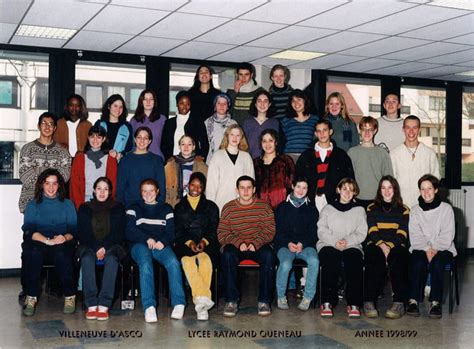 Photo De Classe Premi Re L De Lyc E Raymond Queneau Copains D