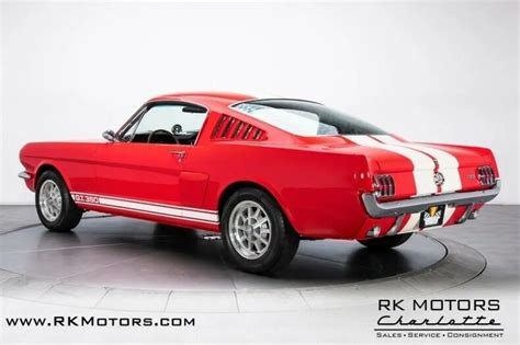 1965 Ford Shelby Mustang Gt350 Tribute Red Fastback 289 V8 4 Speed