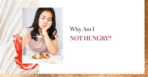 Why Am I Not Hungry Alissa Rumsey Ms Rd