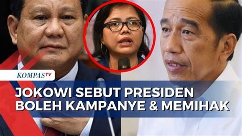 Pengamat Respons Pernyataan Jokowi Soal Presiden Boleh Kampanye Dan