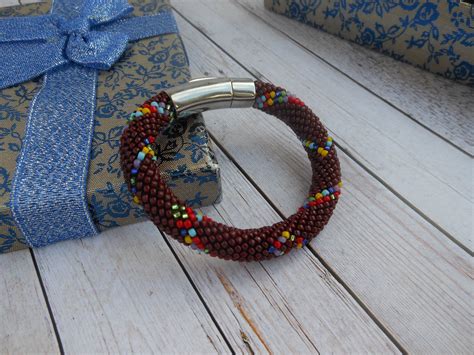 Pulsera Oya Bracelet Orisha Oya Beads Orisha Oya Colors Yansa Etsy