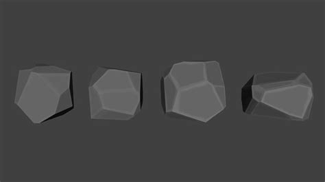 Low Poly Rock Pack Free Vr Ar Low Poly 3d Model Cgtrader