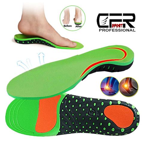 Orthotic Insoles High Arch Support Plantar Fasciitis Flat Feet Back Heel Pain Artofit