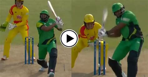 Kieron Pollard Smashes Rashid Khan For Five Consecutive Sixes During