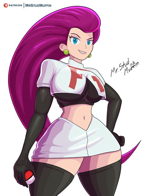 Thicc Jessie Team Rocket Pokemon By MrStudMuffin Hentai Foundry