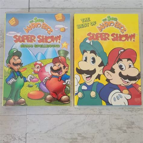 2 DVD’S: THE Super Mario Bro’s. Super Show! Off The Map, & Mario Spellbound £9.05 - PicClick UK