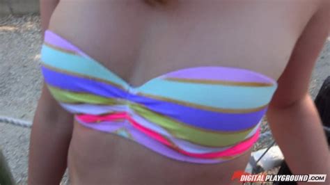 Cute Brunette Sucks His Dick And Gets Fucked From Behind From Cumming Of Age 2017 By Digital