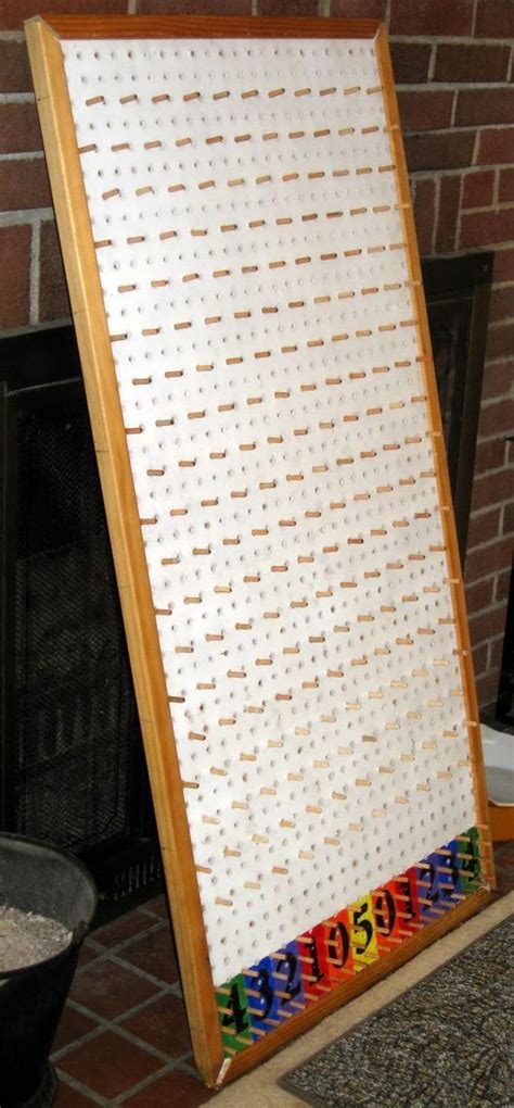 Make Your Own Plinko Board Carnival Games Homemade Carnival Games Plinko Board