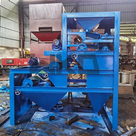 Permanent Magnet Dry Magnetic Separator Manganese Ore Roller Type