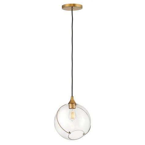 Ceiling Pendant Light Brass Asymmetrical Glass Globe Lighting Company