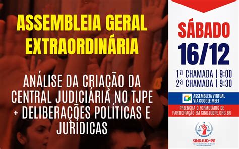 CONVOCATÓRIA PARA ASSEMBLEIA GERAL EXTRAORDINÁRIA NO DIA 16 DE DEZEMBRO