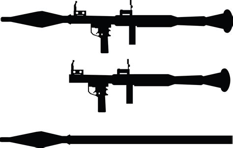 Rpg 7 Rocket Grenade Icon On White Background Rocket Launcher Sign Rpg 7 Rocket Launcher