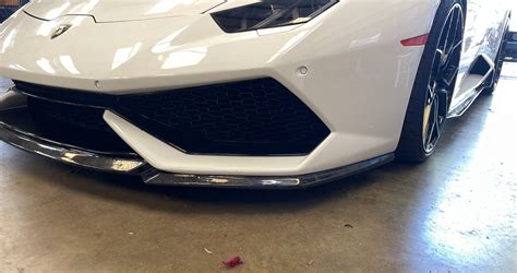 Lamborghini huracan front spoiler – Featherlite Composites LLC