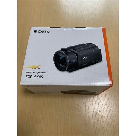 Sony ソニー 4k ビデオカメラ Handycam Fdr Ax45 ブラックの通販 By Maaabo Shop｜ソニーならラクマ