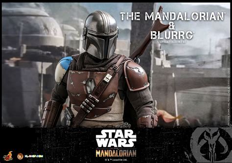 Hot Toys TMS046 Star Wars The Mandalorian 1 6th Scale Mandalorian Blurrg Collectible Set