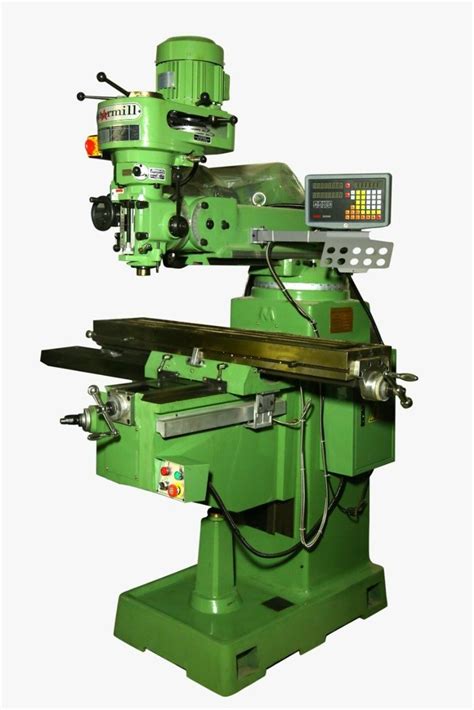 Vertical Turret Milling Machine Model With Dro M Tr Type Table Size