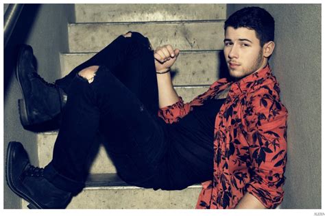 Nick Jonas Poses For Alexa Photo Shoot Talks Healthy Sex Life The