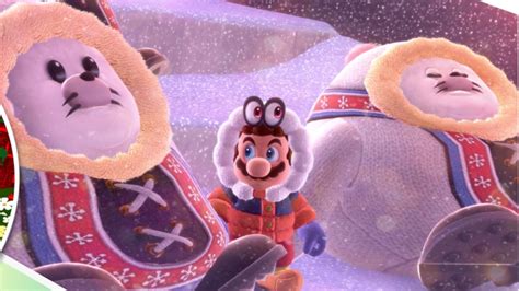 Super Mario Odyssey Snow Kingdom Power Moon Locations Nintendo Life