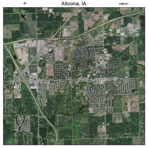 Aerial Photography Map Of Altoona Ia Iowa
