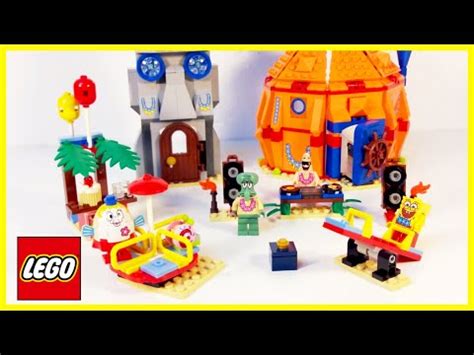 LEGO Spongebob Squarepants Bikini Bottom Undersea Party Review YouTube