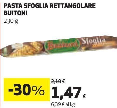 Pasta Sfoglia Rettangolare Buitoni Offerta Di Ipercoop