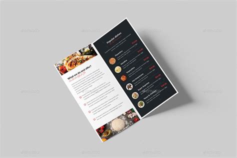 Restaurant Bundle Print Templates In Print Templates Brochure