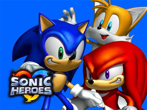 Sonic Heroes - Team Sonic - Sonic Heroes - Gallery - Sonic SCANF