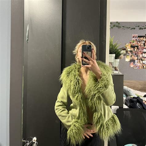 Urban Outfitters Faux Fur Coat Depop