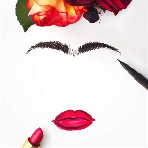 Нет описания фото. | Logo de artista de maquillaje, Ilustración de ...