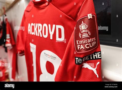 Joe Ackroyd Of Barnsley Match Shirt During The Emirates Fa Cup