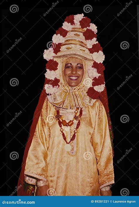 Traditional Bridal Dress From Yemen In Israel Editorial Photo Image