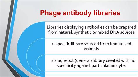 Antibody phage display technology | PPT