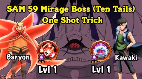 NxB NV SAM 59 Mirage Boss Ten Tails One Shot Trick Baryon