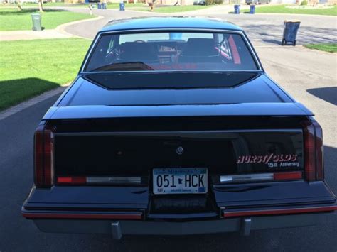 1983 Oldsmobile Cutlass Calais Coupe Black RWD Automatic Hurst Olds For