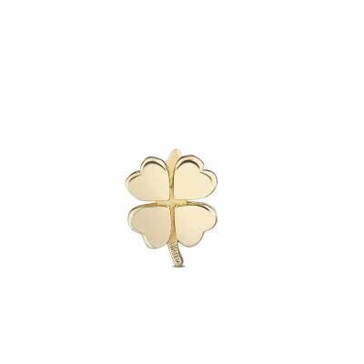 Gold Clover Tragus Earring Lizay E