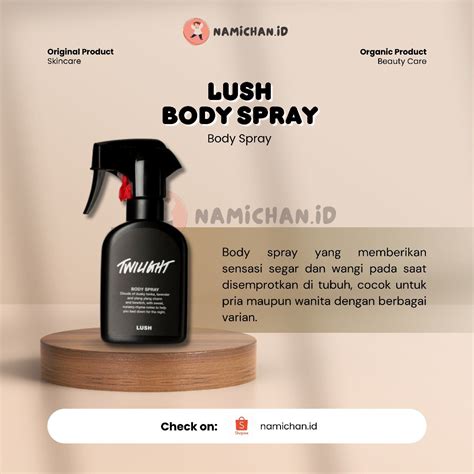 Jual Po Japan November 2024 Lush Body Spray Original Japan Salty