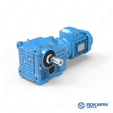 High Quality K Series Helical Bevel Gear Reduction Box With V Geared